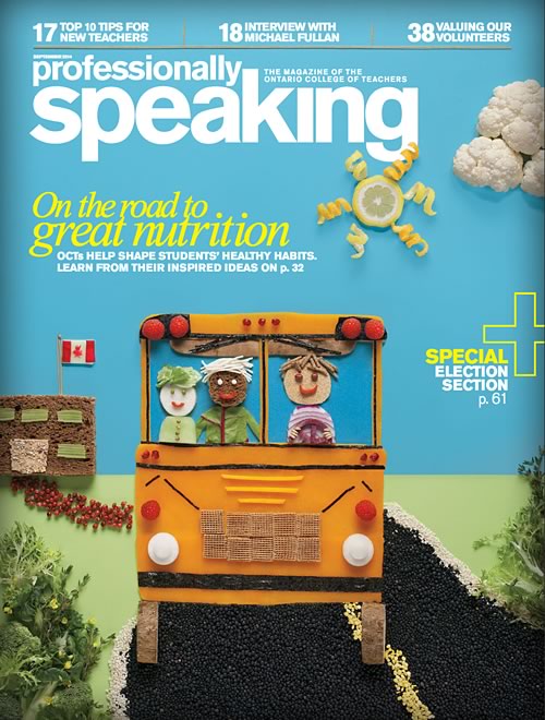 Cover image of Professionally Speaking magazine
